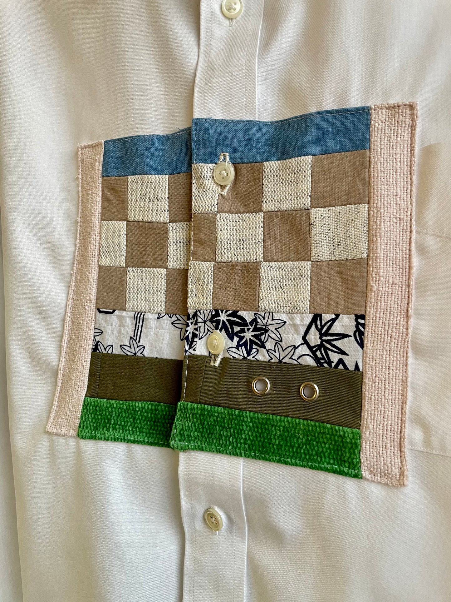 Patchwork Button Up 8