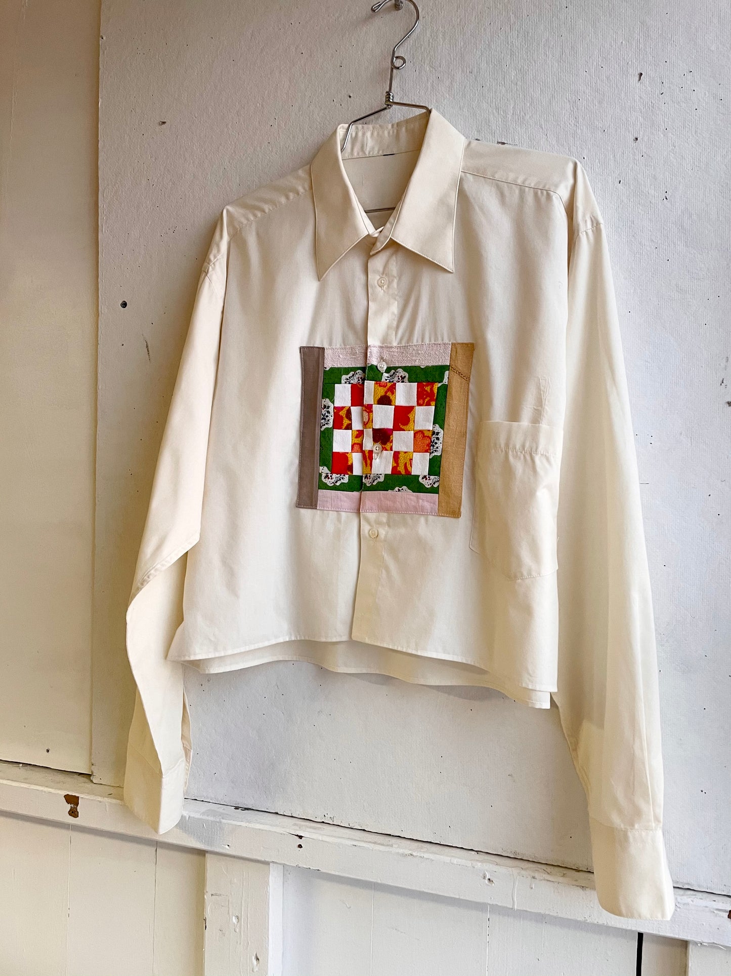 Patchwork Button Up 5