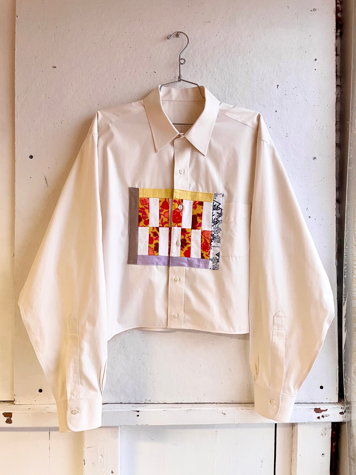 Patchwork Button Up 4