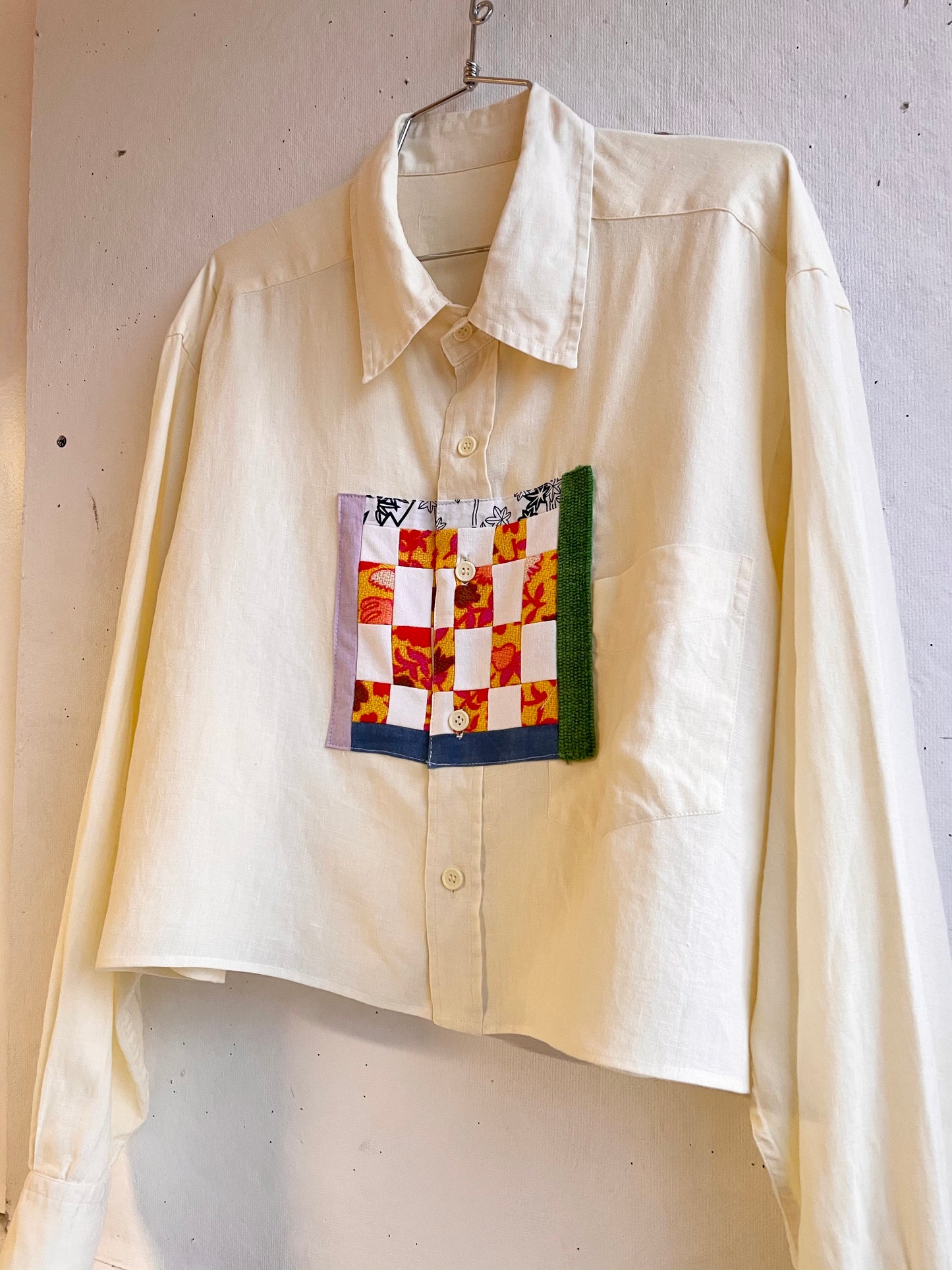Patchwork Button Up 2