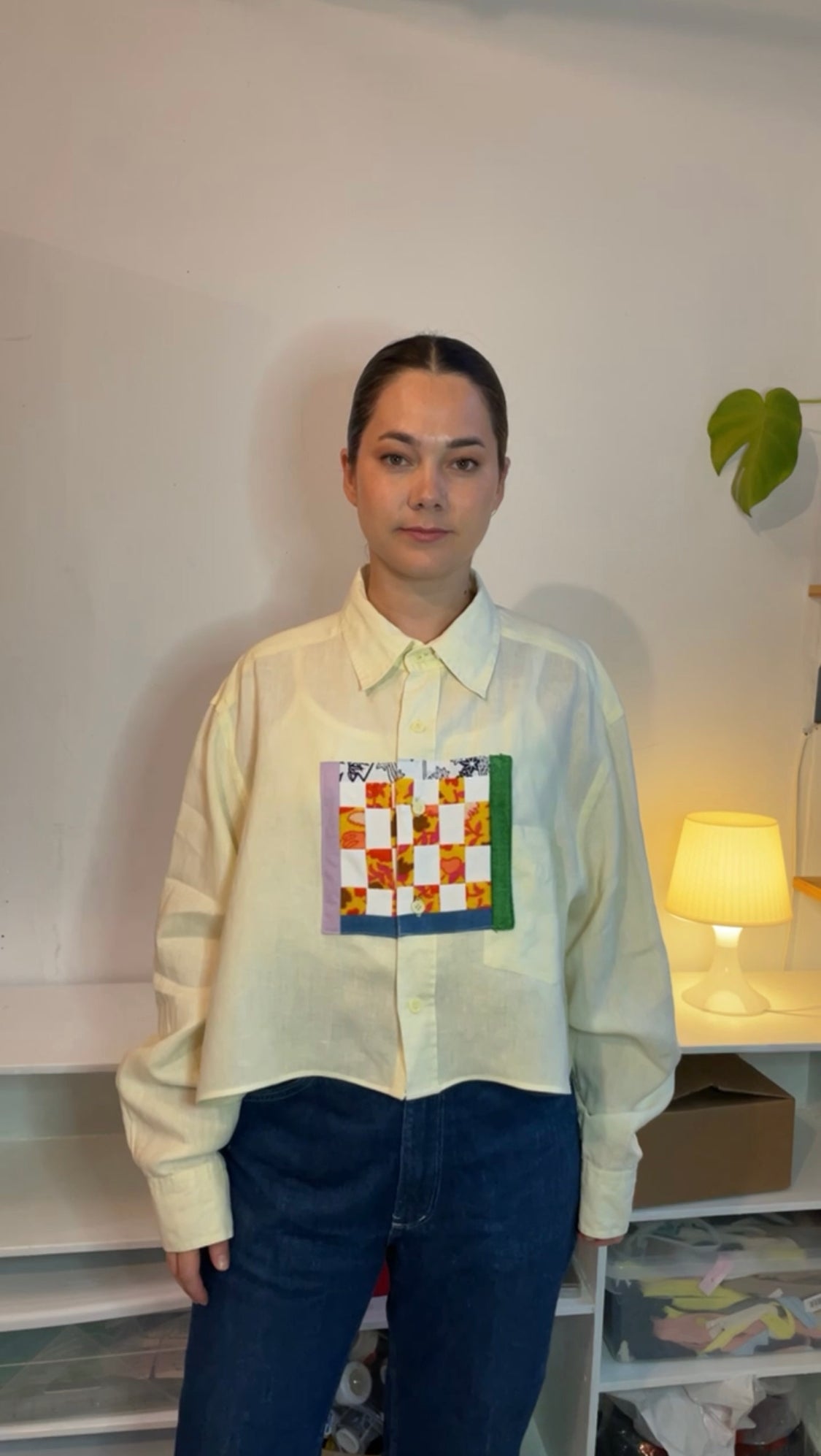 Patchwork Button Up 2