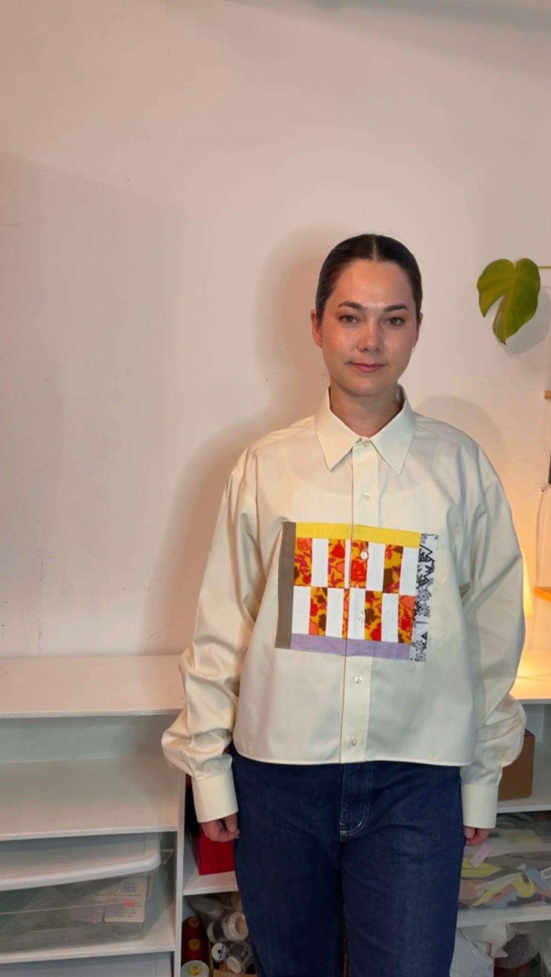 Patchwork Button Up 4