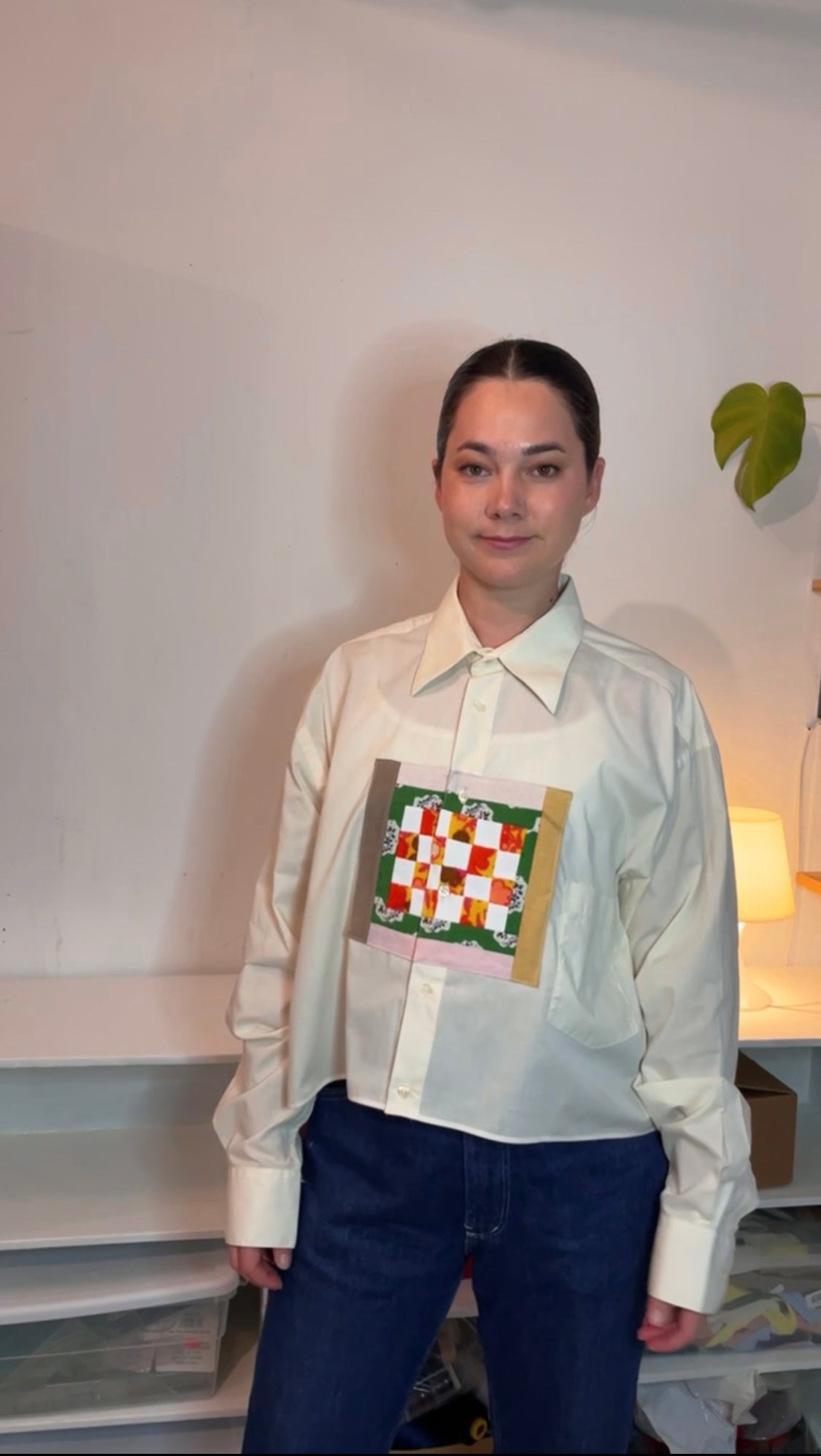 Patchwork Button Up 5