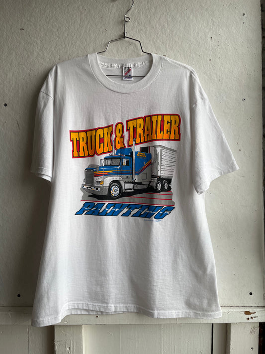 Vintage Big Rig Painting T-Shirt